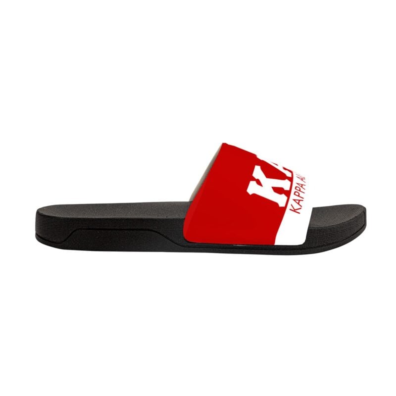 Kappa Alpha Psi Black Slide Sandals - Image 4