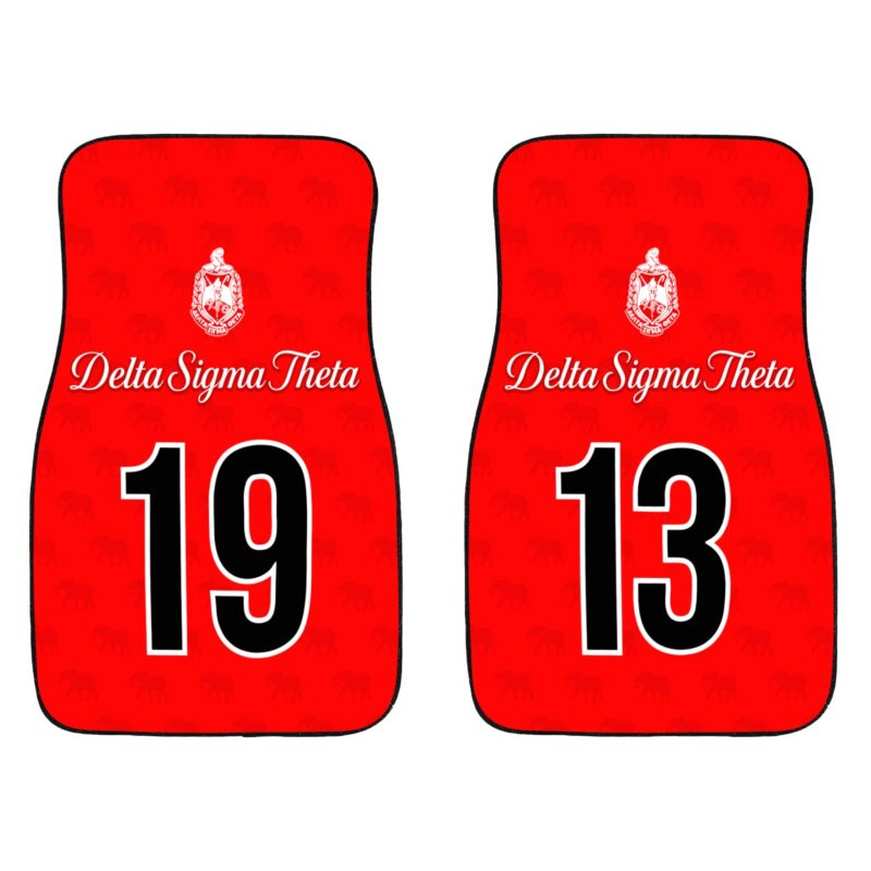 Delta Sigma Theta 1913 Car Mats