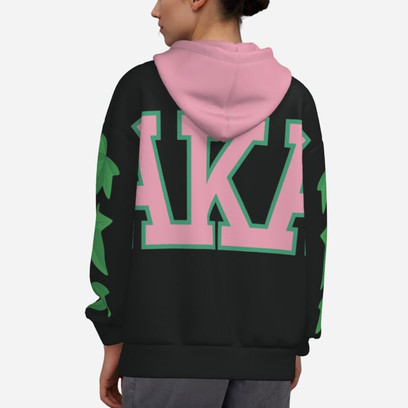 Alpha Kappa Alpha Ivy Zip-Up Hoodie - Image 4
