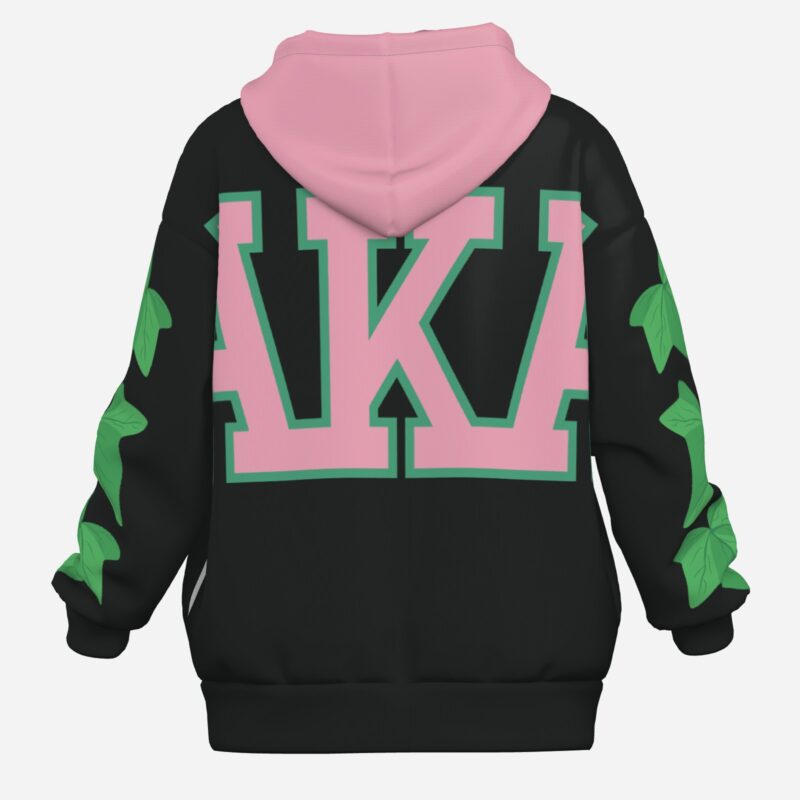 Alpha Kappa Alpha Ivy Zip-Up Hoodie - Image 6