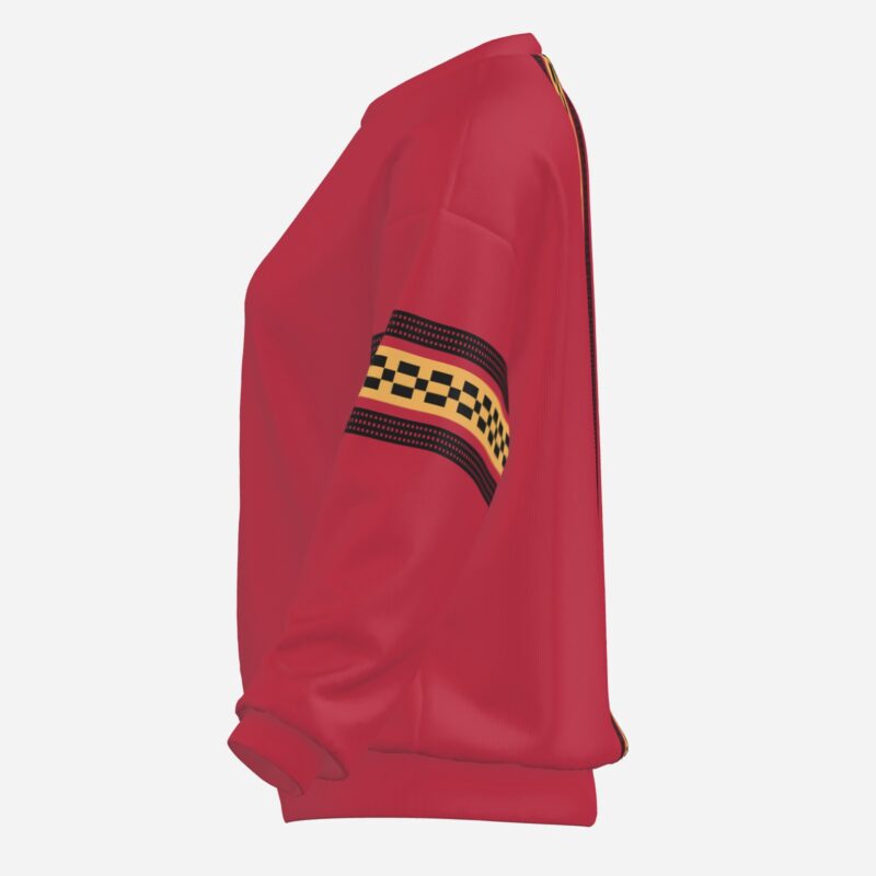 Delta Sigma Theta Kente Crew Neck Sweater - Image 7