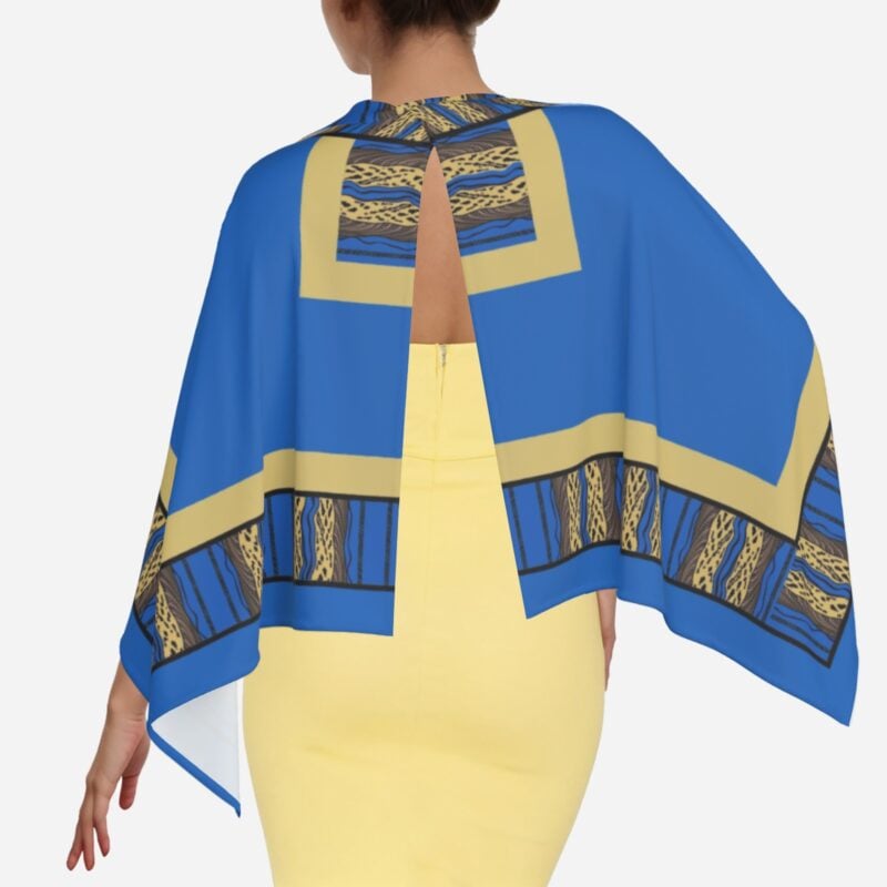 Sigma Gamma Rho African Design Scarf - Image 4