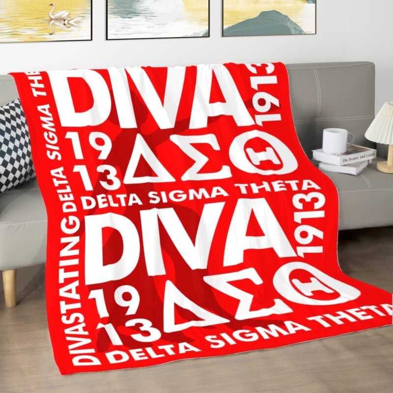 Delta Sigma Theta Founding Year Blanket - Image 2