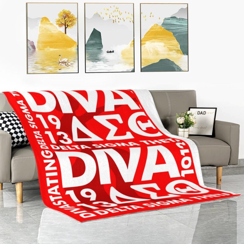 Delta Sigma Theta Founding Year Blanket - Image 3