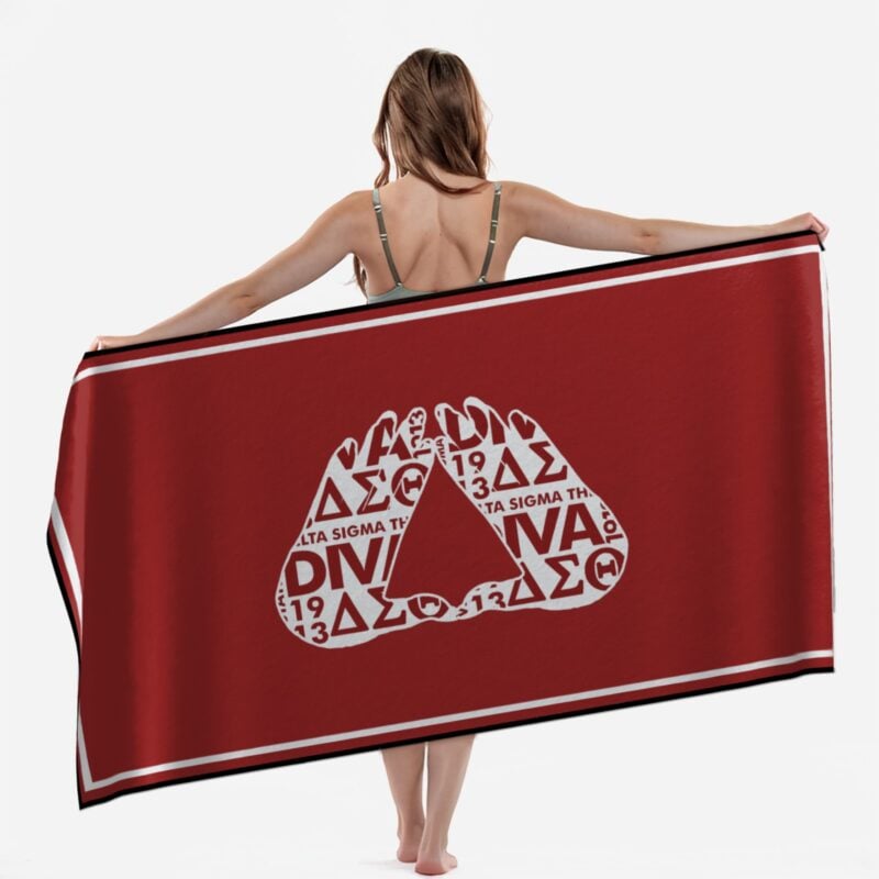 Delta Sigma Theta Hand Sign Sarong - Image 2