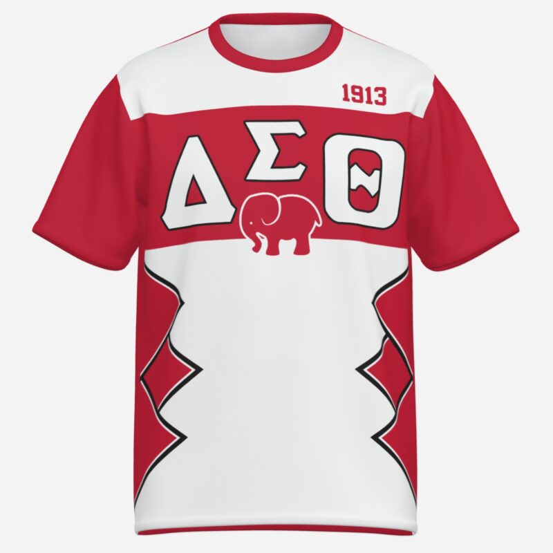 Delta Sigma Theta Initials/Year Women’s AOP Cut & Sew Tee