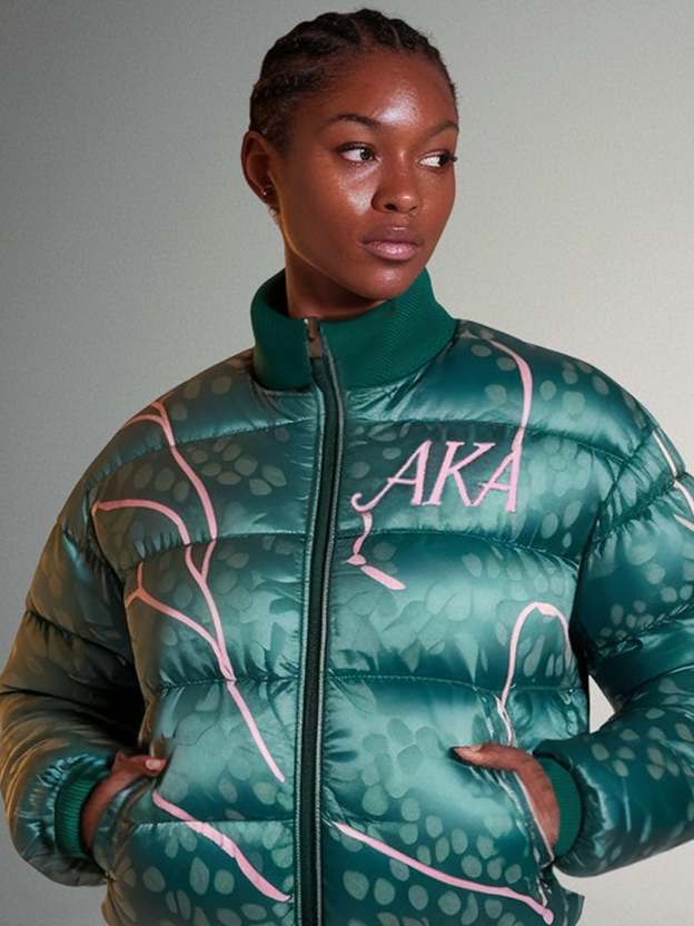 Alpha Kappa Alpha Puffer Jacket