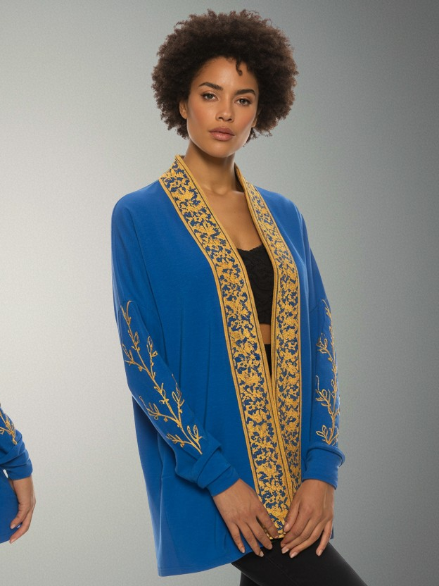 Sigma Gamma Rho Golden Legacy Flow Light Cardigan - Image 2