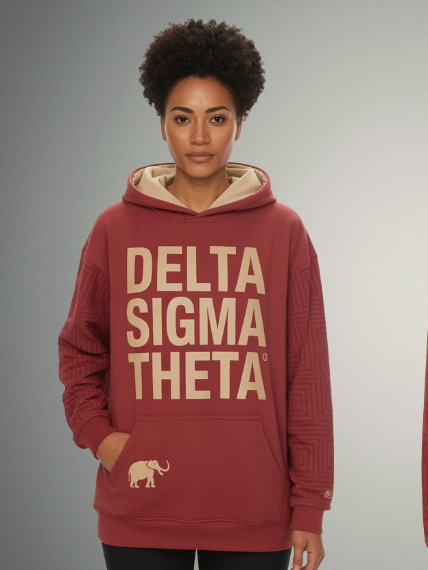 Delta Sigma Theta Fortitude Rising Hoodie