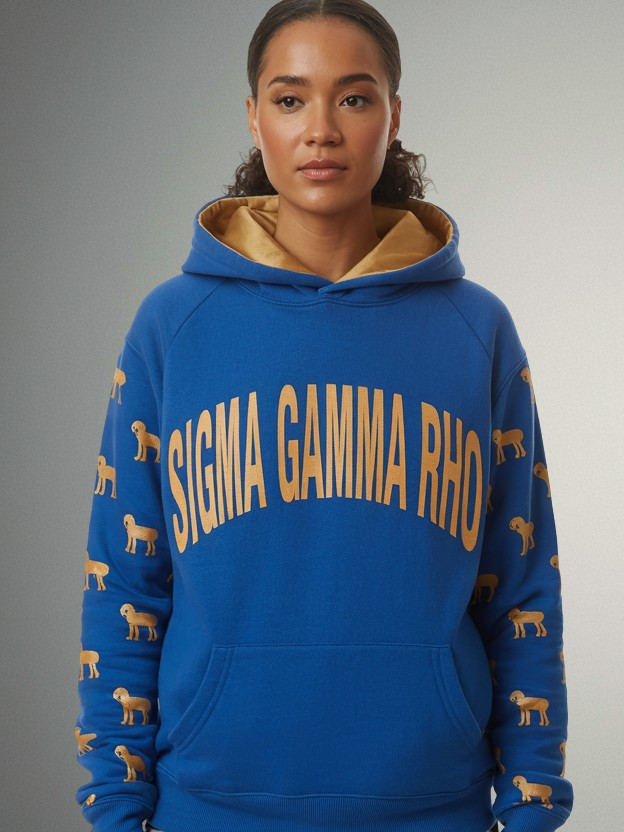 Sigma Gamma Rho Poodle Power Hoodie