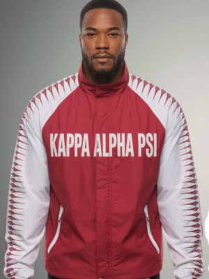 Kappa Alpha Psi Smooth Krimson Raglan Windbreaker