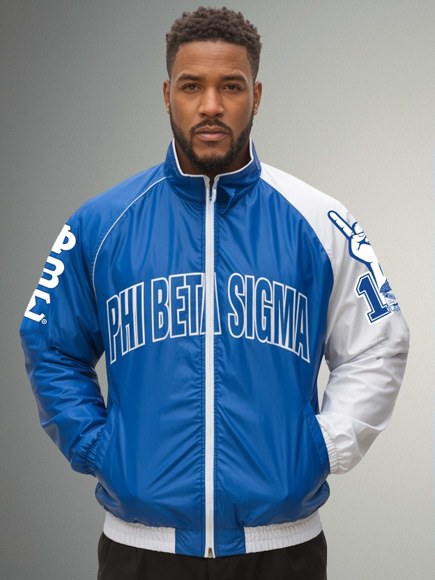 Phi Beta Sigma G.O.M.A.B. Mode Raglan Windbreaker