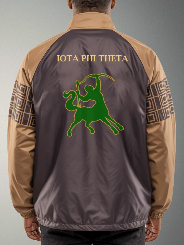 Iota Phi Theta Centaur Nation Raglan Windbreaker - Image 2
