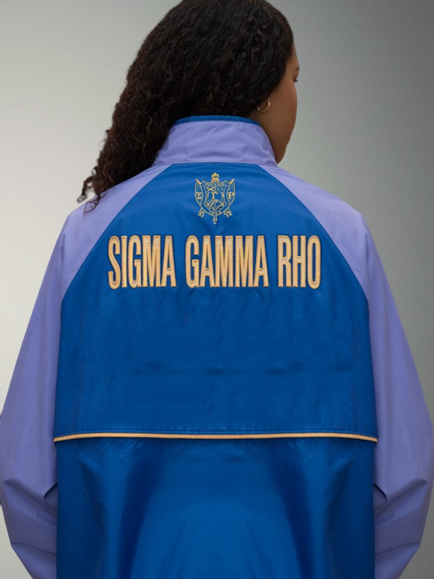 Sigma Gamma Rho Golden Foundation Lightweight Windbreaker - Image 2