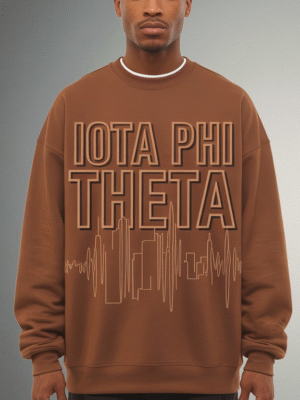 Iota Phi Theta Iota City Pulse Crewneck Sweatshirt