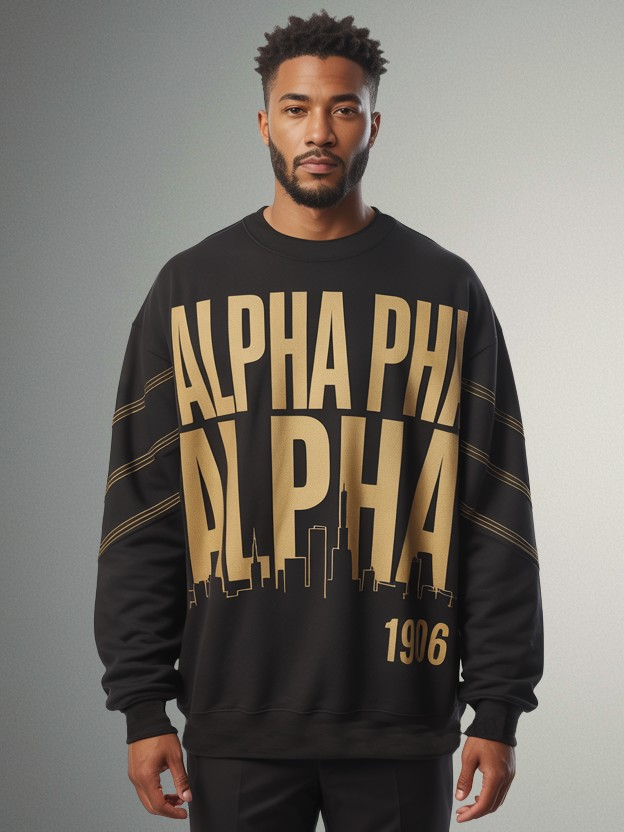 Alpha Phi Alpha Alpha Skyline Heritage Crewneck Sweatshirt