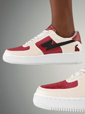 Delta Sigma Theta Crimson Resolve Classic Street Sneakers
