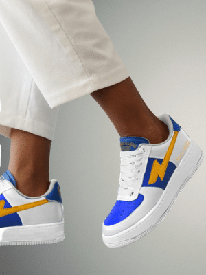 Sigma Gamma Rho Blue & Gold Unity Classic Street Sneakers