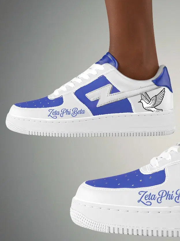 Zeta Phi Beta Flight Heritage Street Sneakers