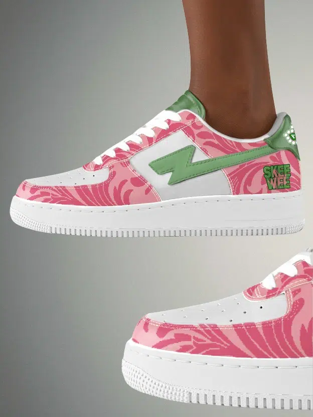 Alpha Kappa Alpha Timeless Ivy Court Low Street Sneakers