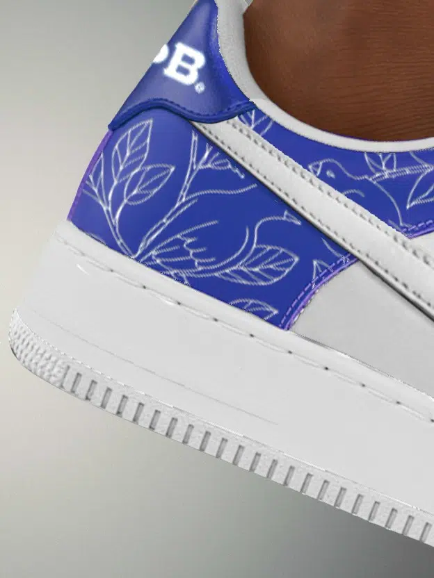 Zeta Phi Beta Sisterhood Signature Street Sneakers - Image 2