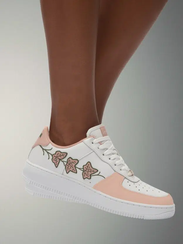 Alpha Kappa Alpha Pretty in Pink ’08 Court Street Sneakers - Image 2