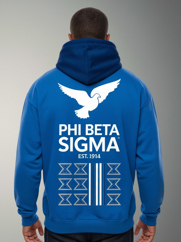 Phi Beta Sigma Sigma Dove Unity Premium Hoodie - Image 2